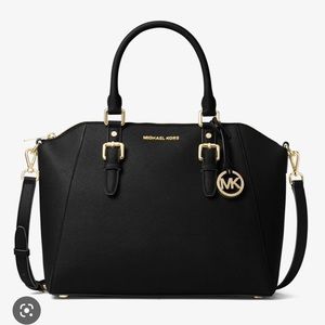 Michael Kors Ciara Saffiano Satchel